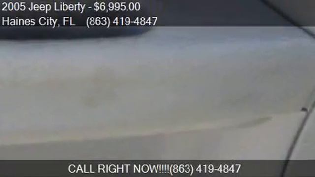2005 Jeep Liberty Sport 4WD 4dr SUV for sale in Haines City, смотреть онлайн
