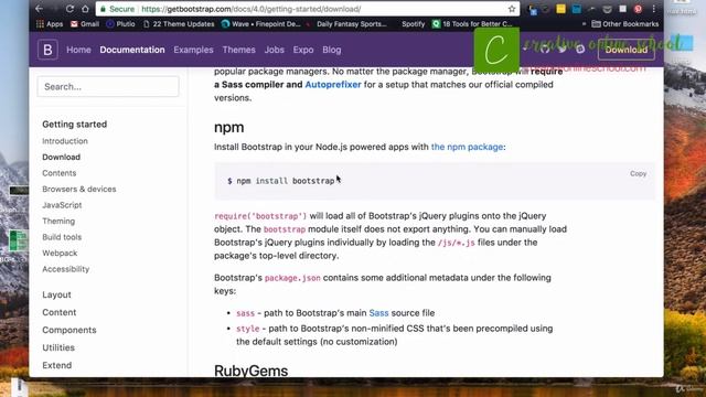 3  Adding Bootstrap in your site