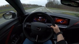 OPEL ASTRA L PHEV 180HP GS 2023 | POV DRIVE 4K [0-100]