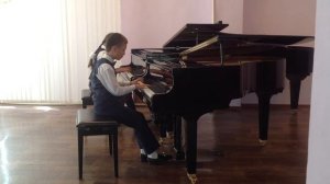 Э. Кронке "Гондольера", Омирбек Марлен и Шмаглиенко Арина.