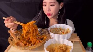 입맛없으면,, 마라샹궈 + 크림새우 조합으로 살려보자고 | 먹방 | ASMR | MUKBANG | 마라탕 | 마라샹궈