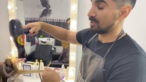 Как делать правильный выдув в технике Air touch.