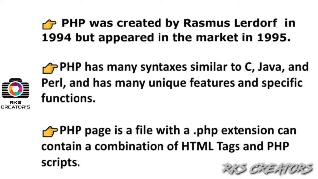 Introduction to php Programming language || PHP in tamil