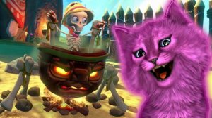 ОЧЕНЬ ВЕСЕЛАЯ ИГРА С ГОВОРЯЩИМ КОТЕНКОМ АБИ ► YOOKA-LAYLEE НА РУССКОМ ◄ #3 играет ДЕТСКИЙ ЛЕТСПЛЕЙ