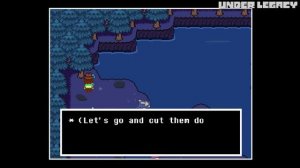 Undertale, mas eu sou Chara