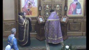 Воскресная служба с чином прощения 6_03_2011 часть 13