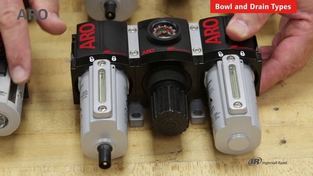 ARO FRL Units: Overview of Filters, Regulators & Lubricators смотреть онлайн