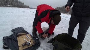 ТЕСТ НОВОЙ Палатки POLAR BIRD 3 T Long с печкой. Ныряем в прорубь