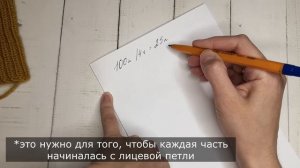 Популярная шапочка с удлиненной макушкой спицами. Нечетное количество петель в клиньях