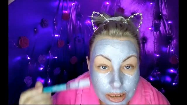СЕРЕБРЯНАЯ МАСКА ДЛЯ ЖИРНОЙ КОЖИ.DETOX & ОЧИЩЕНИЕ нано-серебро.