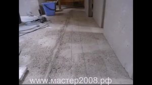 Устройство перегородок из газогребневых плит