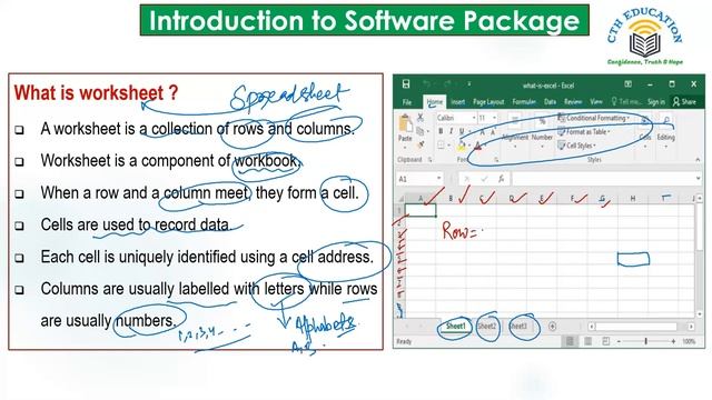 Worksheet Vs Workbook II वर्कशीट क्या है ? II वर्कबुक क्या है? II смотреть онлайн