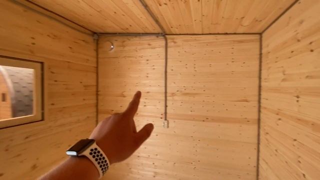 Баня от Иваныча 5 метров Прямоугольная из сосны с боковым входом смотреть онлайн