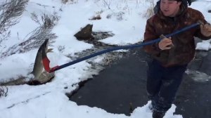 Рыбалка по Крапивски! Вот так прикол! Коса решает!