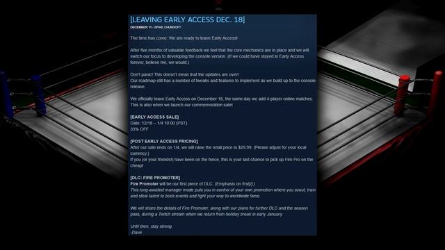 Fire Pro Wrestling World - HUGE UPDATE + DLC! смотреть онлайн