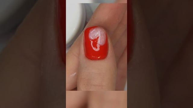 Дизайн ногтей к 14 февраля Дизайн ногтей на день влюблённых. Сердце на ногтях. Мраморный маникюр смотреть онлайн