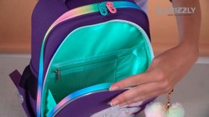 Школьный ранец для девочек RAz-286-4 с лошадью-единорогом от GRIZZLY