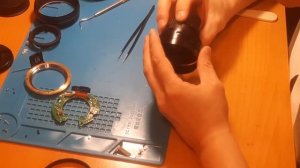 Ремонт объектива Canon EF 50mm 1:1.4. Canon Lens EF 50mm 1: 1.4 Repair. Replacing the lens cover