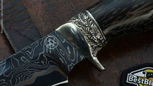 Нож Lemax Охотник (вороненый ламинат, латунь) смотреть онлайн