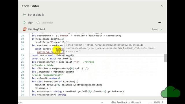 Scrape CSV web data with Excel Office Scripts смотреть онлайн