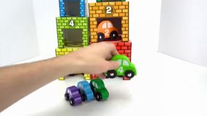 Teach Toddlers Colors and Counting with Sorting Toy Cars!