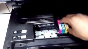 Replacing Cartridge on Hp Officejet 6500A,7000A,7500A...Printer Series
