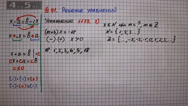 Упражнение № 1173 (Вариант 2) – ГДЗ Математика 6 класс – Мерзляк А.Г., Полонский В.Б., Якир М.С. смотреть онлайн