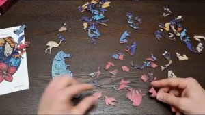 Собираем деревянный пазл