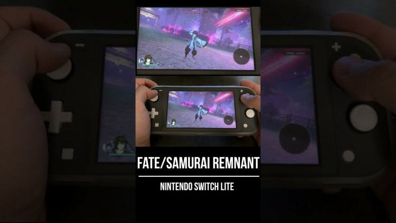 Fate/Samurai Remnant Gameplay Nintendo Switch Lite #nintendoswitchlite #switchlite #nintendoswitch