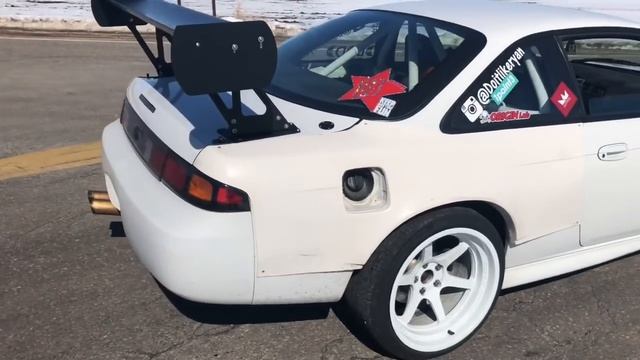 1995 RB26 Nissan 240SX ABSOLUTELY RIPS!! смотреть онлайн