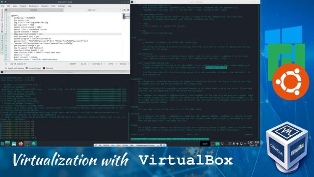 VirtualBox Samba Shared Folder смотреть онлайн