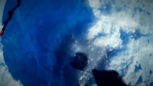 На велосипеде на зимнюю рыбалку окуня