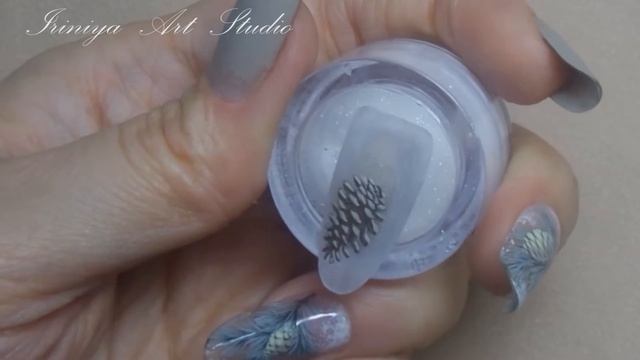 4 часть Шишка сосна. МК дизайн ногтей. смотреть онлайн