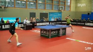 Simon Gauzy vs Mattias Falck 2024