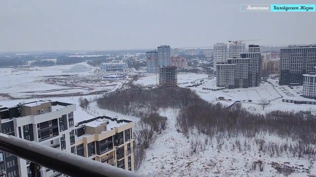 ЖК Центральный сдают первые подьезды первой очереди, компания Капитал, Рязань. Вид с 25 этажа