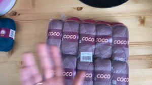 Покупка летней пряжи || Вита коко || 100% хлопок #летняяпряжа