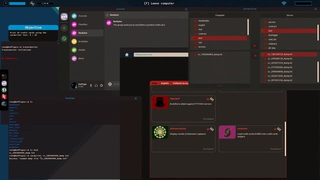 Hacker Simulator - Print Credit Cards using Cardwriter смотреть онлайн