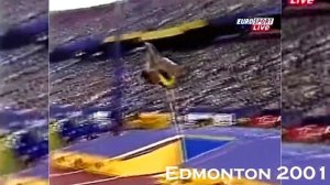 Pole vault - World Championships - 2001-2015