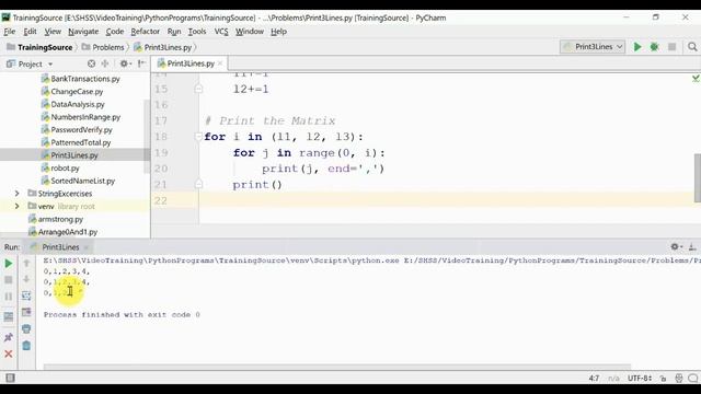 #50. தமிழில் | Print in 3 lines | Python program