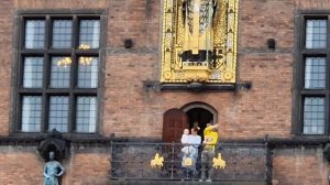 Tour de France 2022, Copenhagen - Jonas Vingegaard Celebration with Trine M. Hansen and little Frid