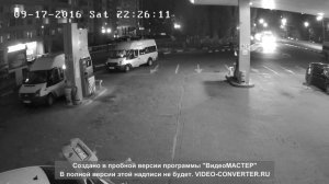 В Воронеже на заправке избиение парня из-за девушки попало на видео