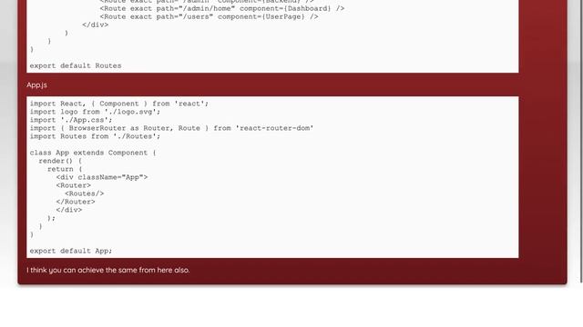 Nested routes with react router v4 / v5 смотреть онлайн