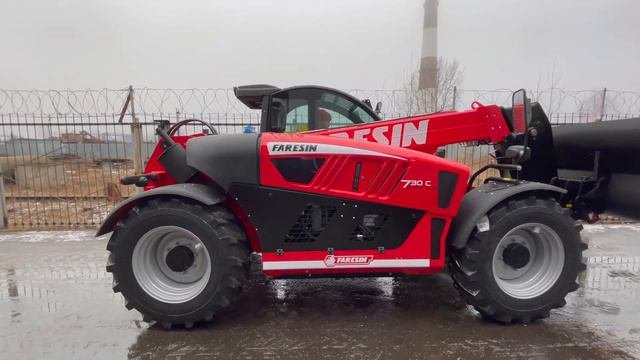 Телескопический погрузчик FARESIN 7.30С LS68 вылет стрелы 7.1 метра грузоподъемность 3000 кг