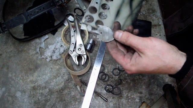 Самодельные шайбы для крепления колёсных колпаков Honda CR-V. смотреть онлайн