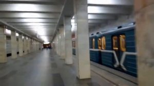 Москва 164 станция метро Проспект Вернадского лето день