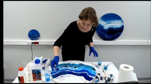 ? КАРТИНЫ RESIN ART ИЗ ЭПОКСИДНОЙ СМОЛЫ ? РИСУЕМ МОРЕ ? Бесплатный мастер-класс от Анны Флори ?