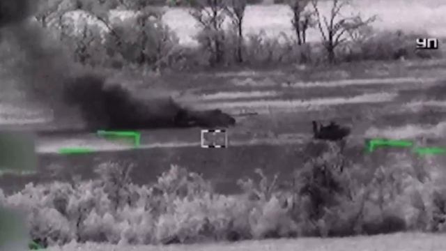 Уничтожение Брэдли нашими военными.