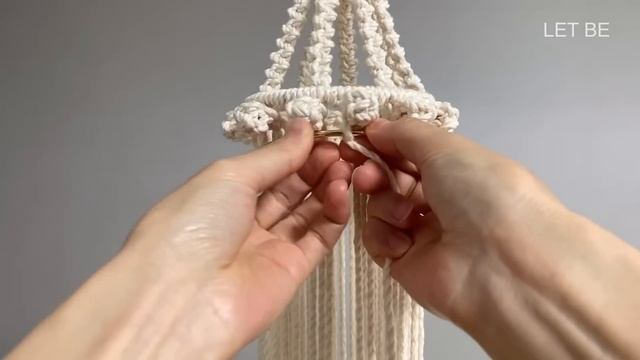 DIY | macrame christmas tree wall hanging | 마크라메 크리스마스 트리 월 행잉