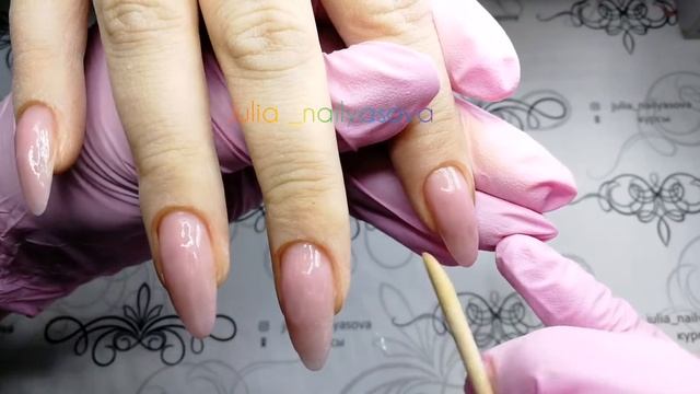 Коррекция ногтей стразы на ногтях дизайн ногтей наращивание ногтей смотреть онлайн