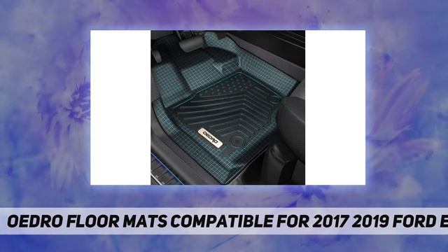 OEDRO Floor Mats Compatible for 2017 2019 Ford Explorer - Review 2023 смотреть онлайн